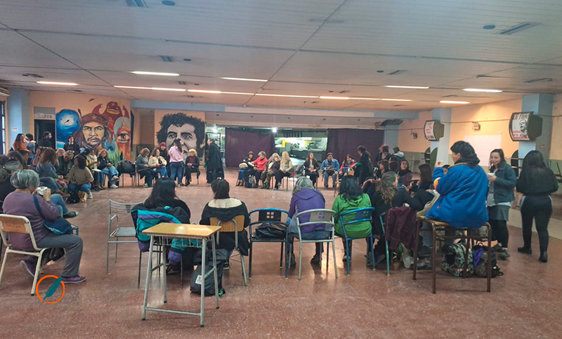 Mujeres y disidencias se reunieron “en defensa de la democracia”