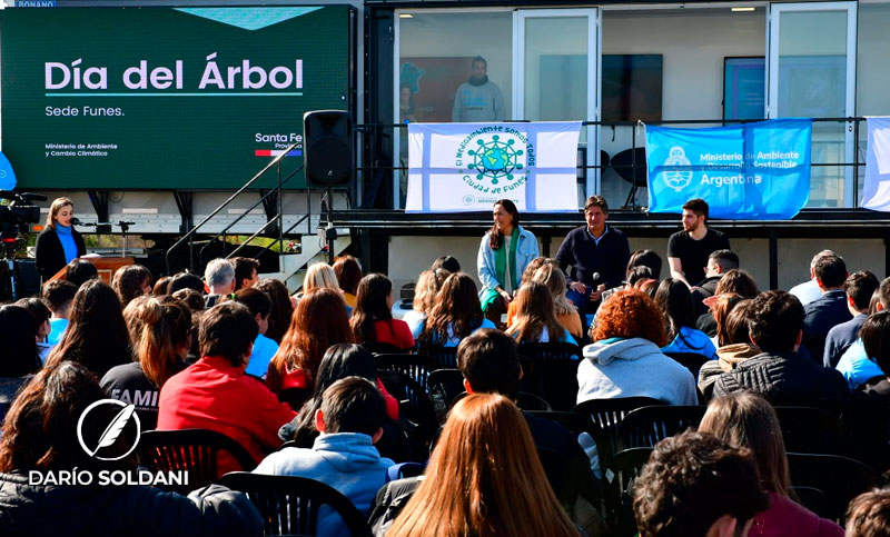 Día Nacional del Árbol: capacitación sobre forestación y plantación de árboles en Funes