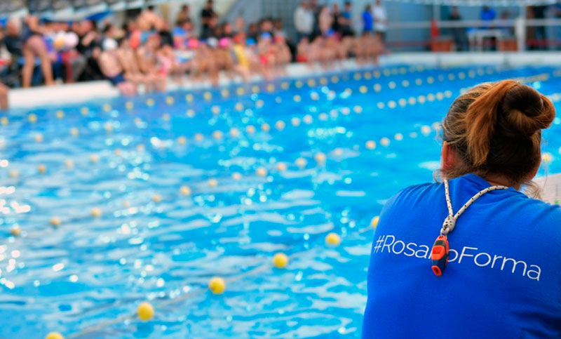 Experiencia Selección de natación en el club Echesortu