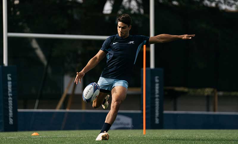 Los Pumas se preparan para el debut en el Mundial de rugby