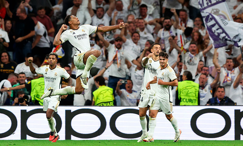 Real Madrid tuvo un estreno triunfal en la Liga de Campeones