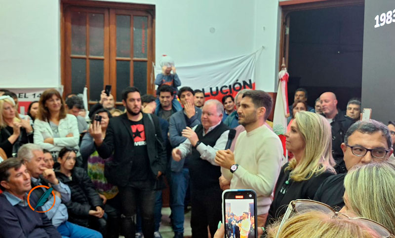 Radicales celebraron el histórico triunfo de Pullaro en la departamental