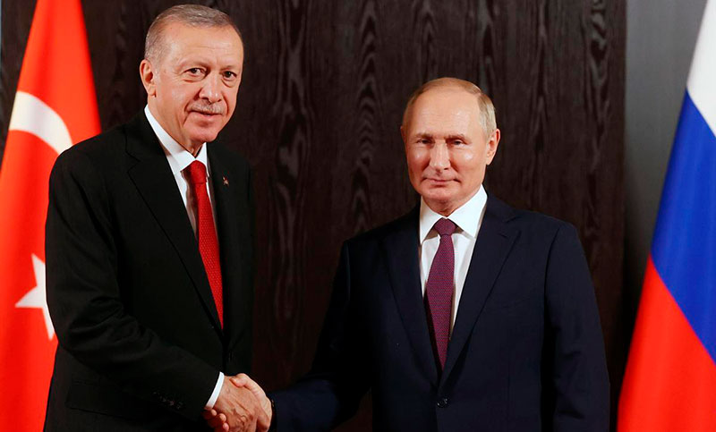 Rusia y Turquía avanzaron en la reactivación del acuerdo de exportaciones de granos ucranianos por el Mar Negro