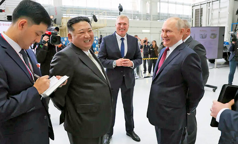 El líder de Corea del Norte permanecerá «unos días más» en Rusia de visita oficial, dijo el Kremlin