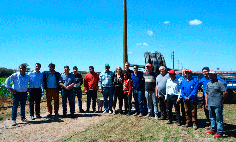 Entregan 20 equipos de riego de alta tecnología a productores hortícolas del sur santafesino