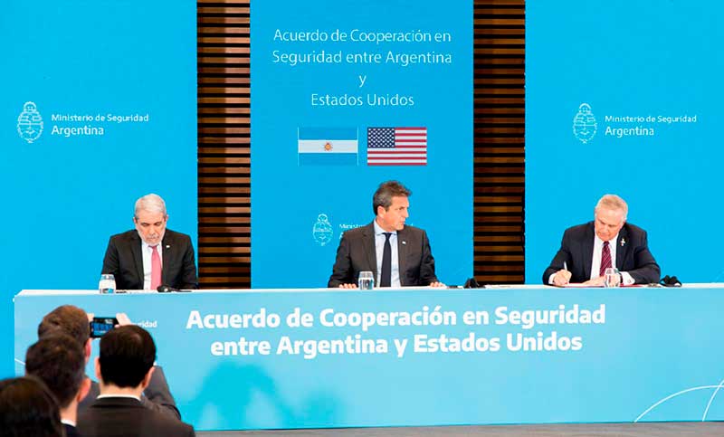Argentina y EEUU firmaron un acuerdo para luchar contra el crimen organizado internacional