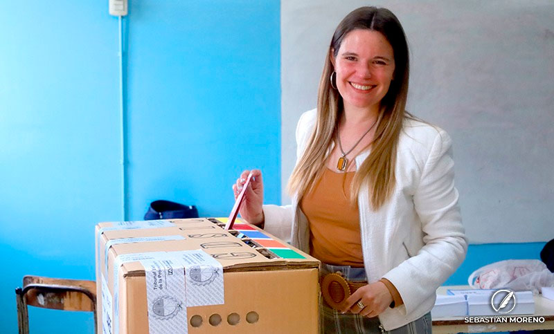 “Después de muchos años venimos a votar con ilusión”, señaló Tepp esperanzada