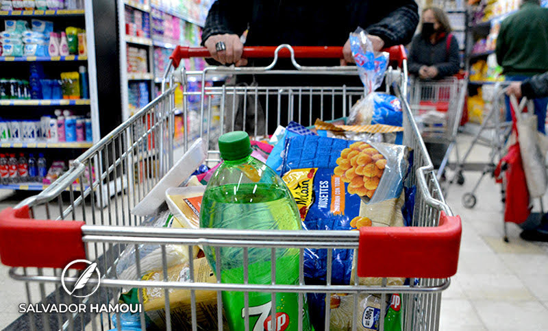 Cayeron 2,5 % las ventas en los supermercados