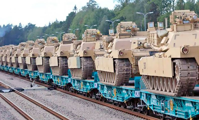 Estados Unidos confirma la primera entrega de tanques Abrams a Ucrania para apoyar la contraofensiva