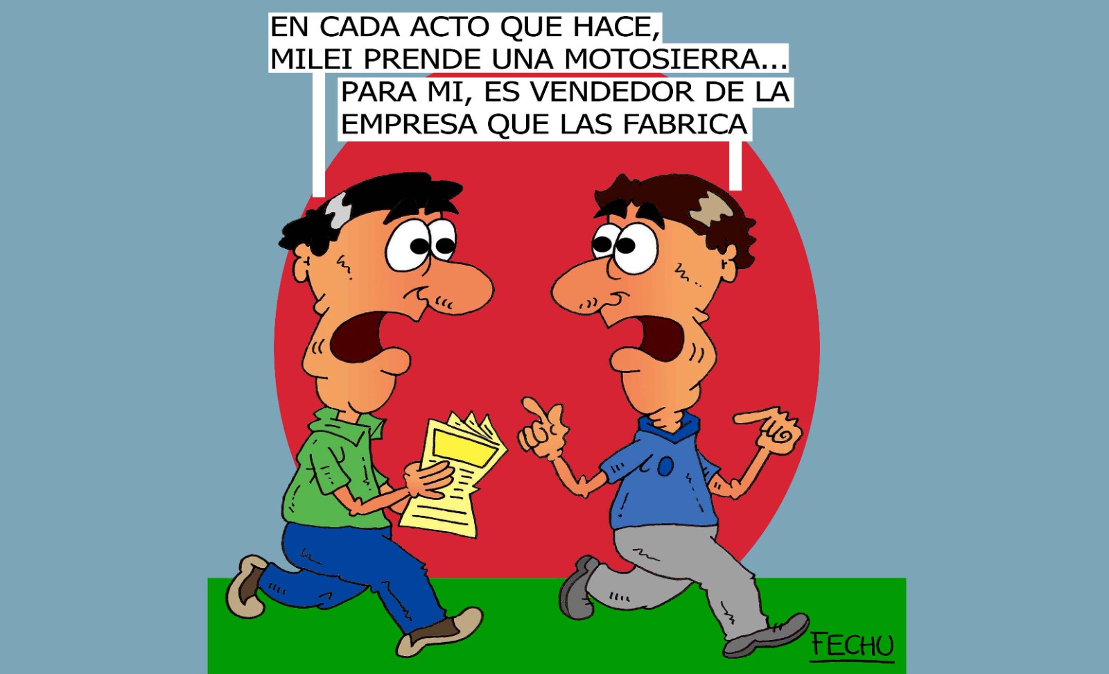 Vendedor en campaña