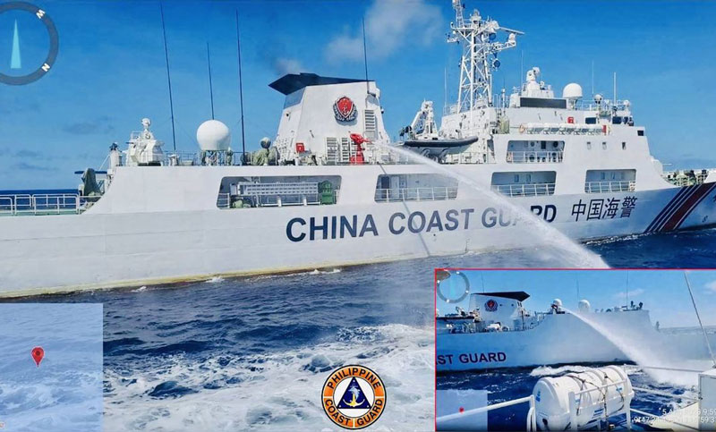 Filipinas denunció una barrera flotante china en aguas en disputa