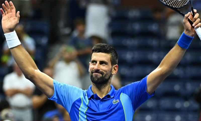 Novak Djokovic avanzó con comodidad a los cuartos del US Open