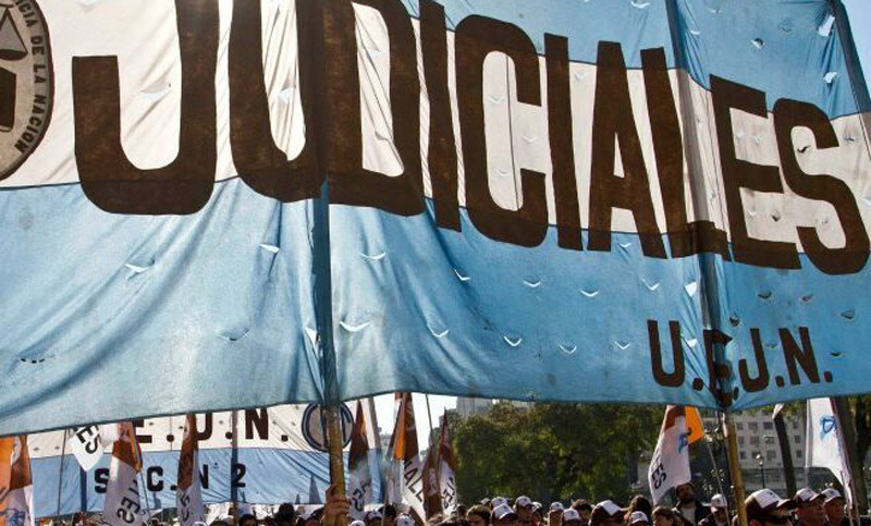 Trabajadores judiciales convocaron a un banderazo nacional para este martes