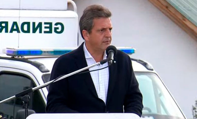 Massa inauguró la nueva base de operaciones policiales en Rosario