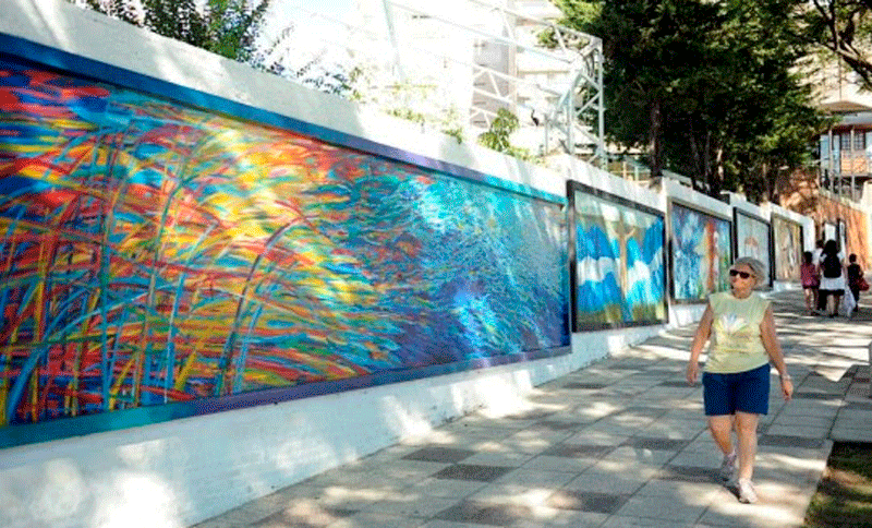 Restauran la Bajada de Los Maestros en el marco del Día del Artista Plástico