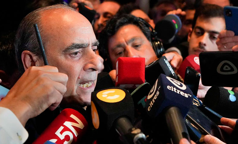Francos: «Estaremos en la segunda vuelta y competiremos contra Massa»