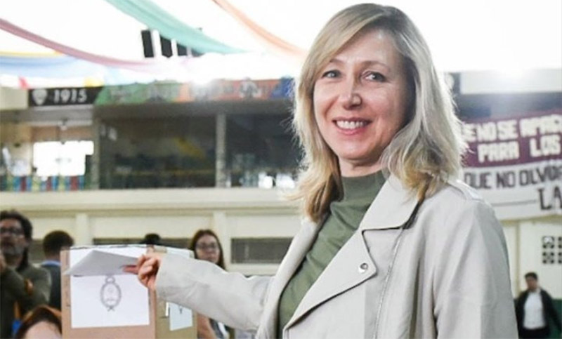 Votó Myriam Bregman: «Es importante tener en cuenta que esto no es un balotaje»