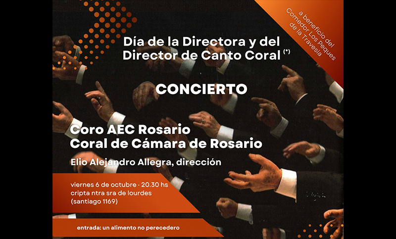 Concierto por el Día de la Directora y del Director de Canto Coral