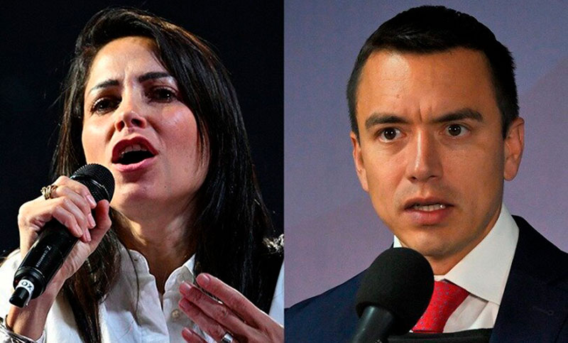 Ecuador elige presidente en un balotaje reñido entre González y Noboa