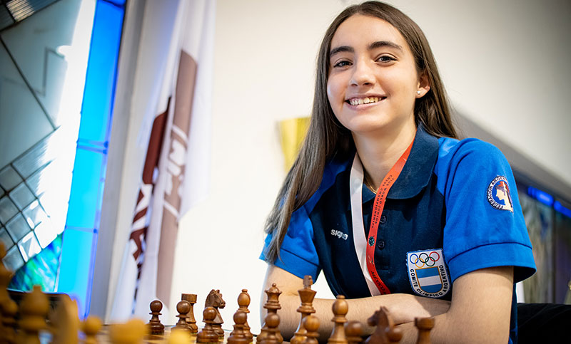Candela Francisco se coronó campeona del Mundial Sub 20 de ajedrez