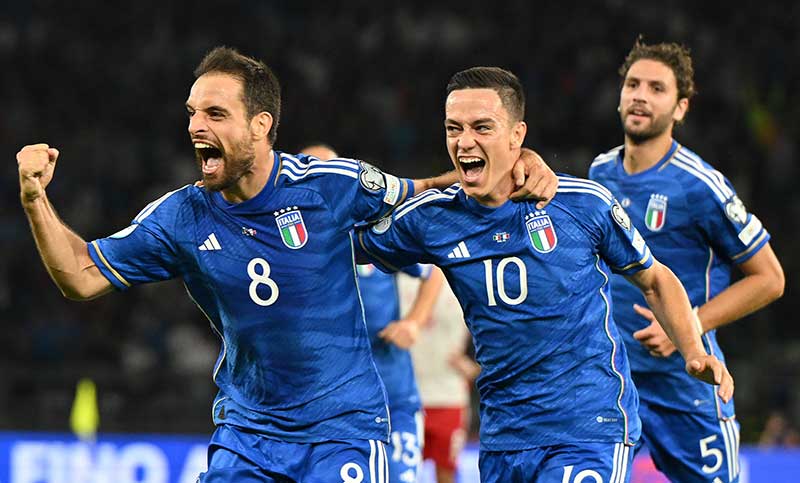 Italia goleó a Malta y quedó cerca de la clasificación a Eurocopa 2024