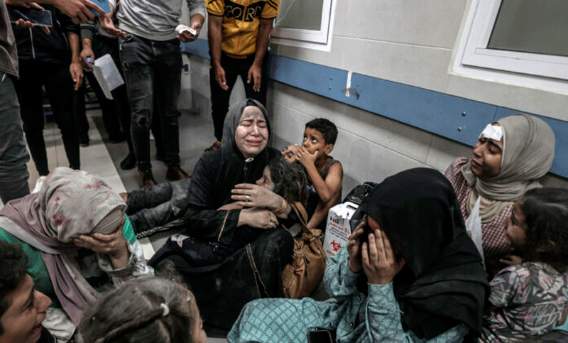 El párroco de Gaza brindó detalles de la dramática situación que están viviendo
