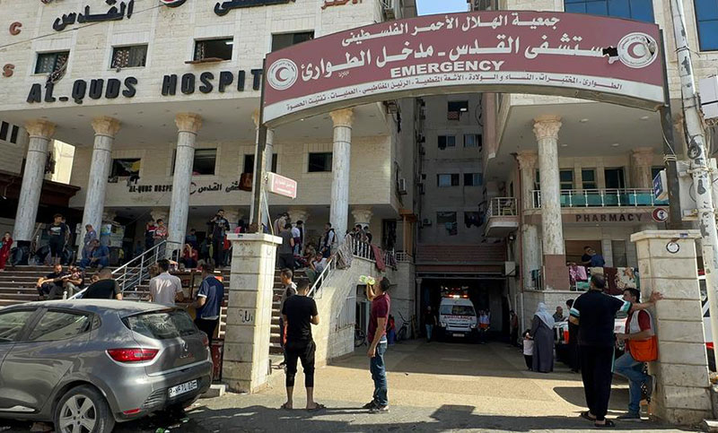 Los hospitales de Gaza penden de un hilo