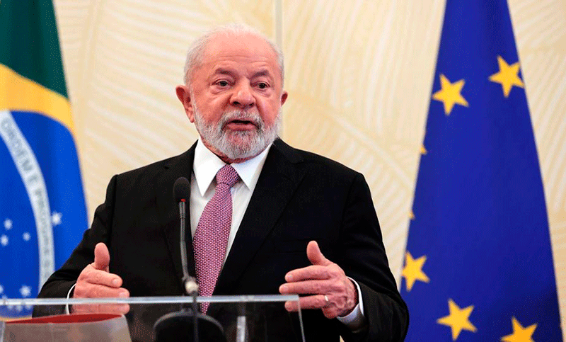 Lula dijo que el conflicto en Medio Oriente no es una guerra sino un «genocidio»