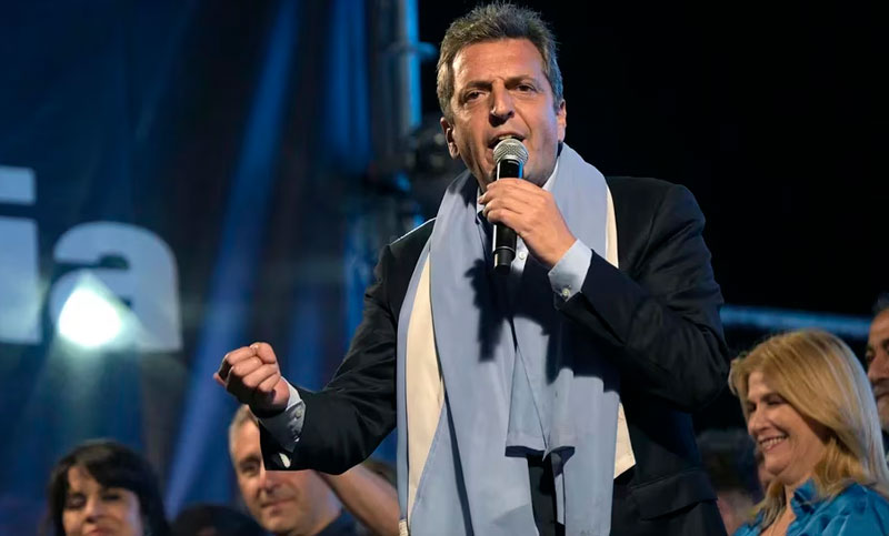 Un grupo financiero argentino calificó de «positivo» el resultado de las elecciones que consagraron a Massa