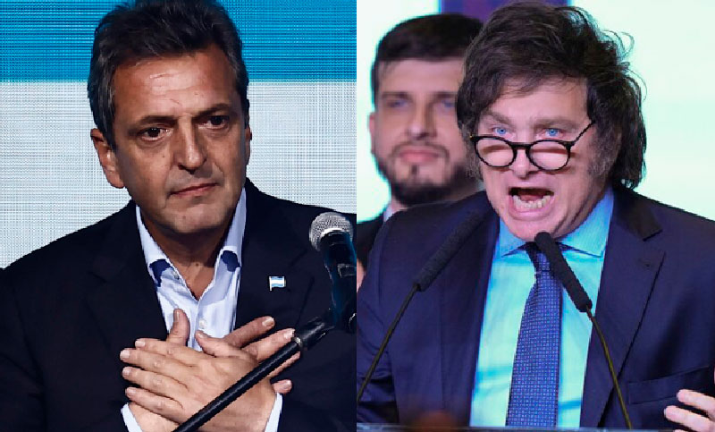 Elección presidencial: Massa se impuso por varios puntos y habrá balotaje con Milei
