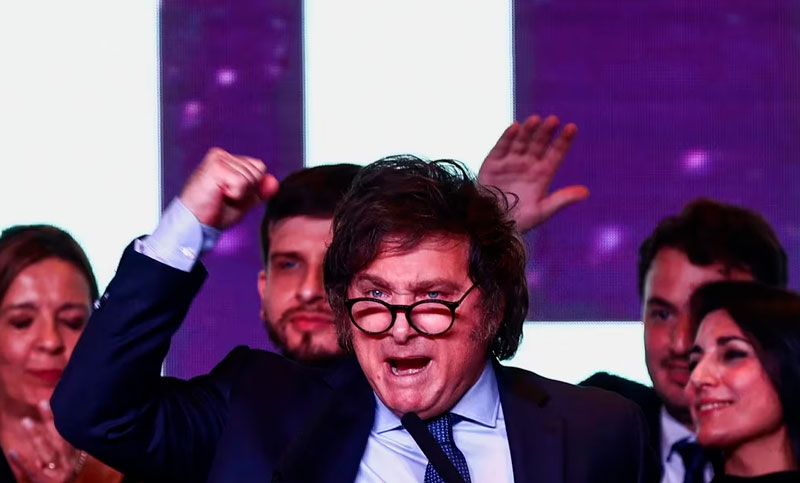 Milei: «Hay que abrazar a los que estén dispuestos a ponerle fin al kirchnerismo»