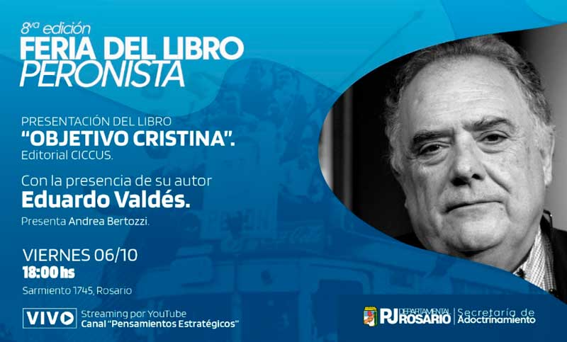 Comenzó este jueves la octava edición de la Feria del Libro Peronista