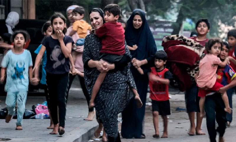 En Israel son 126 los rehenes de Hamas y más de 1 millón de palestinos dejaron sus hogares