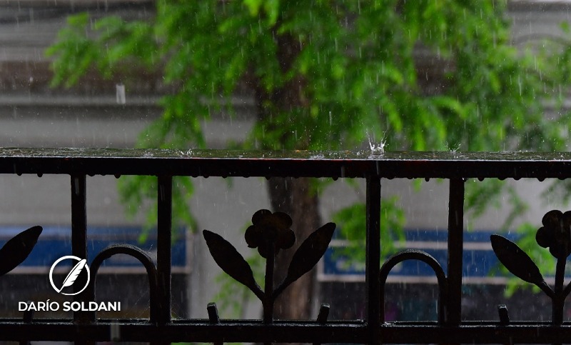 Sigue la lluvia en todo el territorio provincial con alerta meteorológica