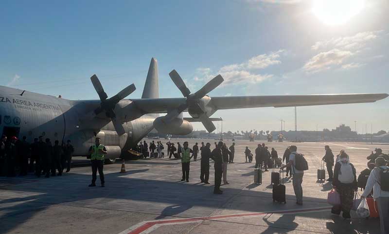 Ya se encuentra en Roma el primer grupo de argentinos evacuados de Israel