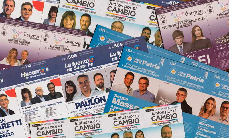 Santa Fe: cómo son las cinco boletas que estarán en el cuarto oscuro