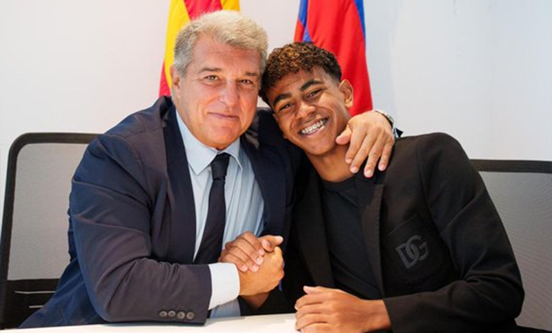 Barcelona puso una cláusula de mil millones de euros por uno de sus juveniles