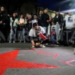 Amigos y familiares de Ivana Garcilazo pintaron una estrella roja en su memoria