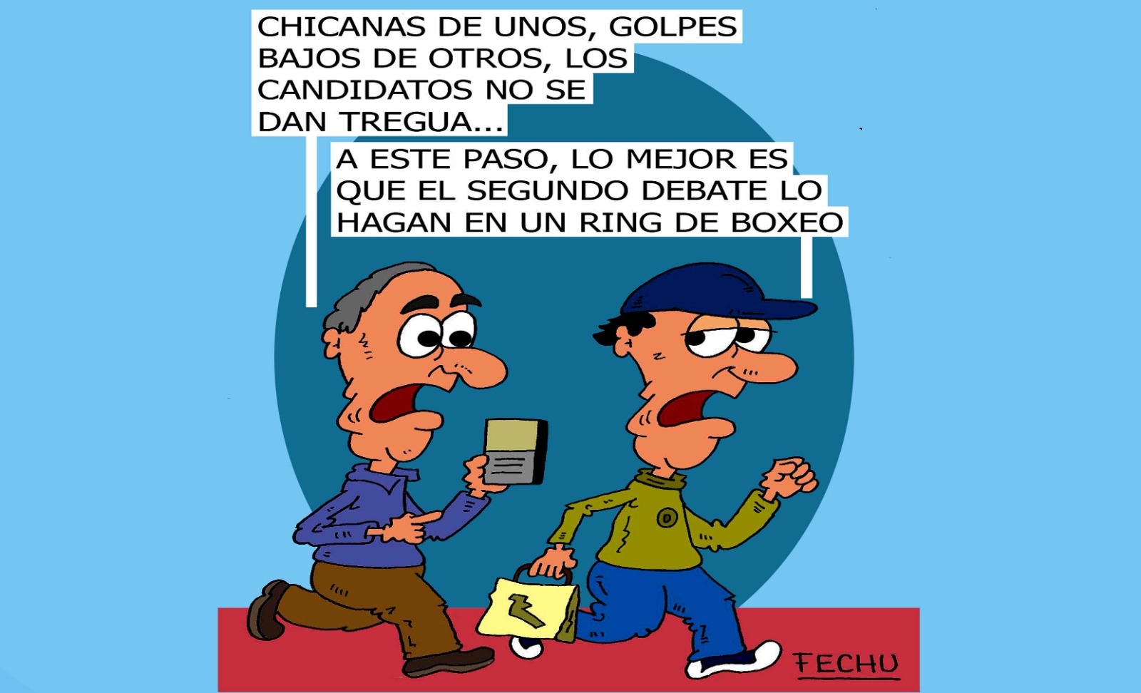 ¡Preparando los guantes!