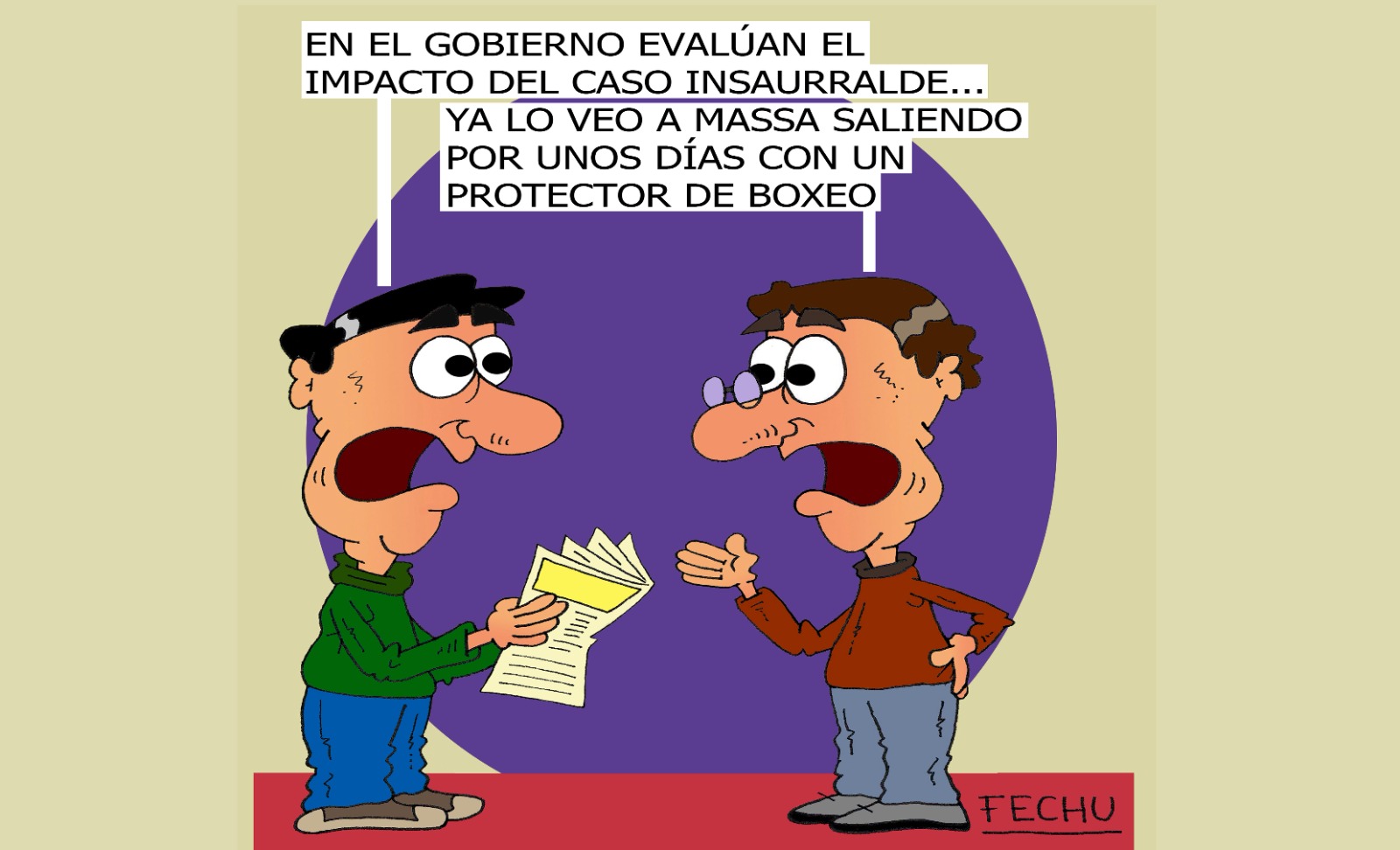 Atajando golpes…