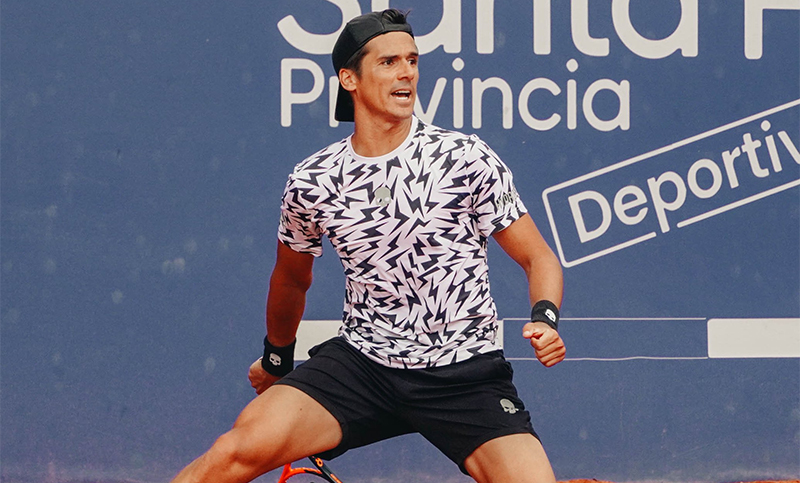 Federico Coria se metió en los cuartos del Challenger santafesino