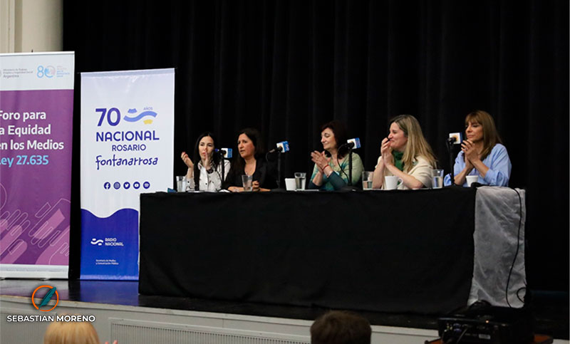 Con la presencia de la ministra Raquel Olmos, arrancó el Foro por la Equidad en los Medios