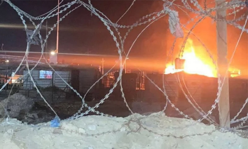 Estados Unidos atacó camiones en la frontera de Siria con Irak