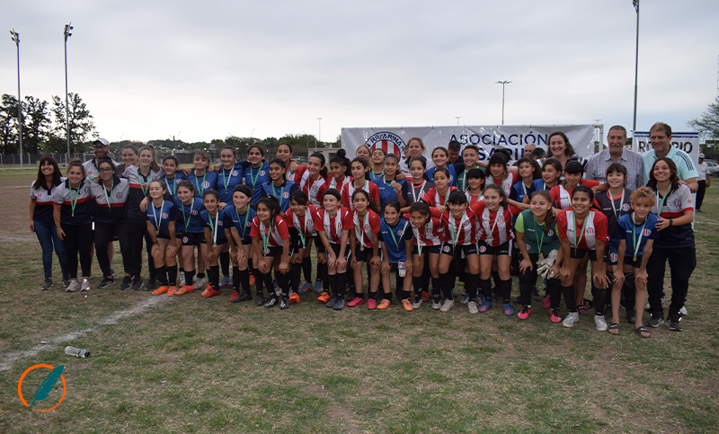 Se realizó el primer encuentro de Futbol Femenino Ligas sub 12 en Rosario