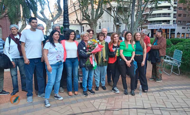 Organizaciones gremiales y sociales realizaron un homenaje a Victorio Paulón en Rosario