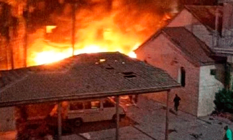 Al menos 500 muertos tras un bombardeo a un hospital de la Franja de Gaza