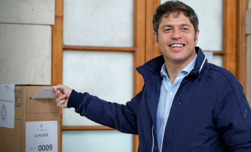 Kicillof  logra una amplia ventaja y se encamina a la reelección como gobernador