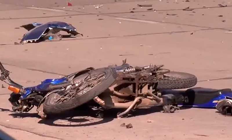 Un motociclista falleció tras ser atropellado por un móvil policial