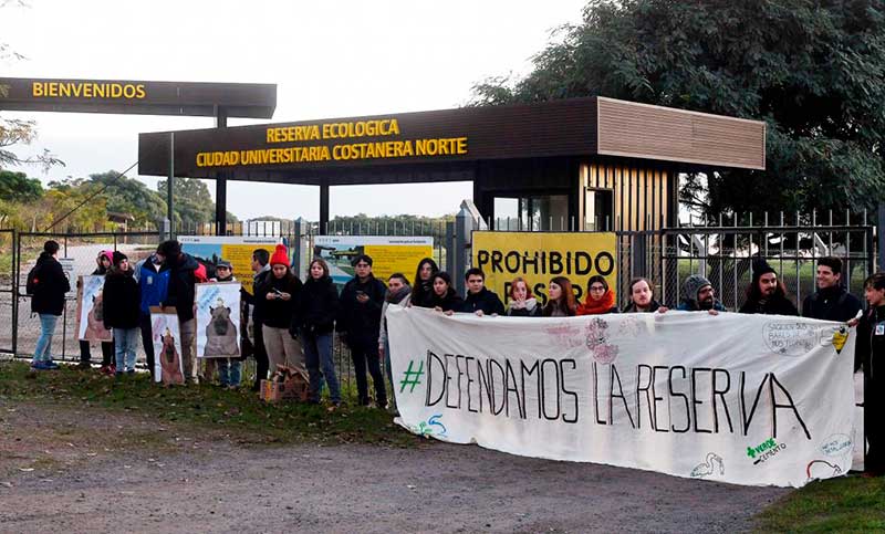 Frenan la construcción de bares en una reserva ecológica de la ciudad de Buenos Aires