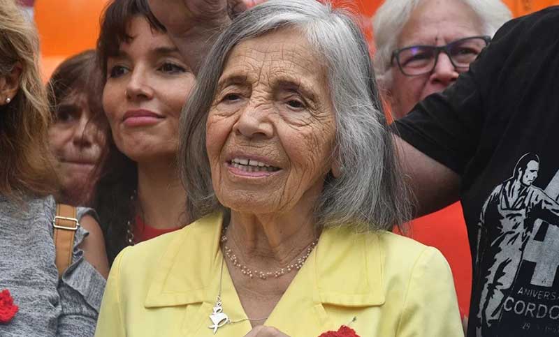 Falleció Sonia Torres, referente de Abuelas de Plaza de Mayo